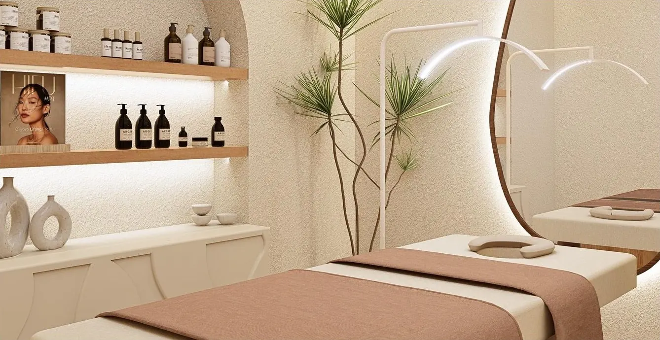 Render of a treatment room